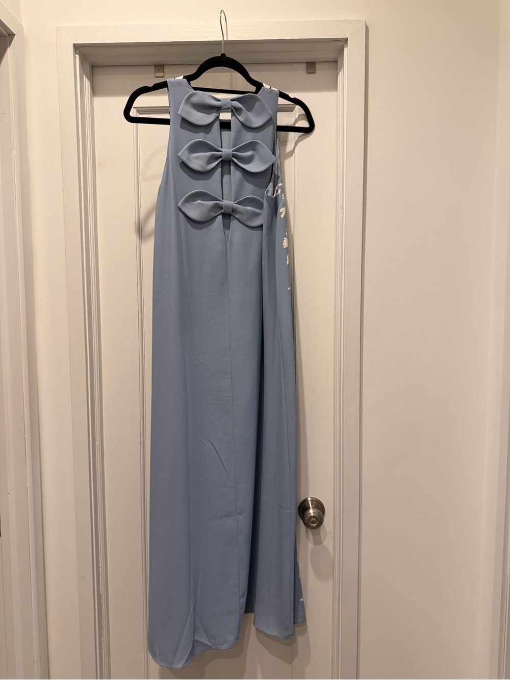 Tuckernuck Blue Fog Portia Floral Maxi Dress - Light Blue & Navy - Picture 4 of 7